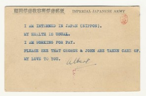 Things were improvised in the camp Things were improvised in the camp